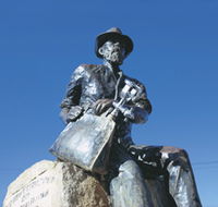 Paddy Hannans Statue - Perths Hotel