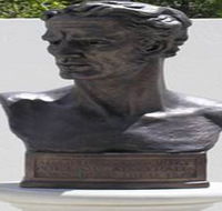 Adam Lindsay Gordon Bronze Bust - Perths Hotel