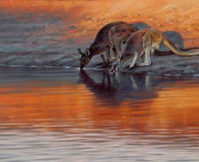 Steve Morvell Wildlife Art - Perths Hotel 0