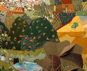 Griffith Regional Theatre Soft Sculptured Curtain - Perths Hotel 0