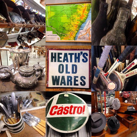 Heaths Old Wares, Collectables & Industrial Antiques - Perths Hotel 6