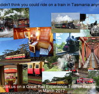 Great Rail Experiences  Tasmania Tour 2017 - Perths Hotel