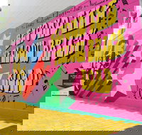 Yellow Brick Road and Elton John Mural - Perths Hotel