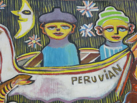 The Painting Of Life By Mirka Mora - Perths Hotel 1