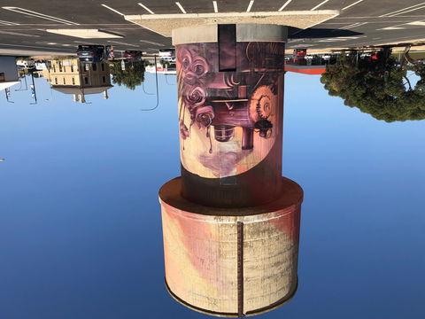 Kadina Water Tower Mural - Perths Hotel 1