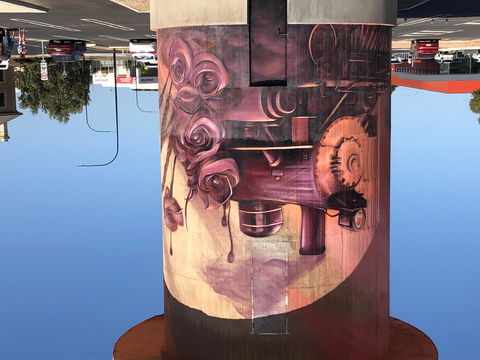 Kadina Water Tower Mural - Perths Hotel 2