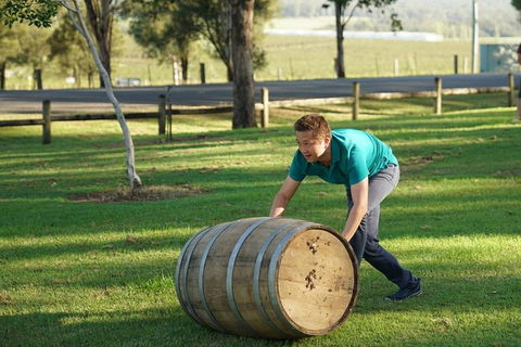 Hunter Valley Wine Barrel Rolling - Perths Hotel 0