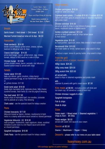 Hoey Moey–Park Beach Hotel - Perths Hotel 9