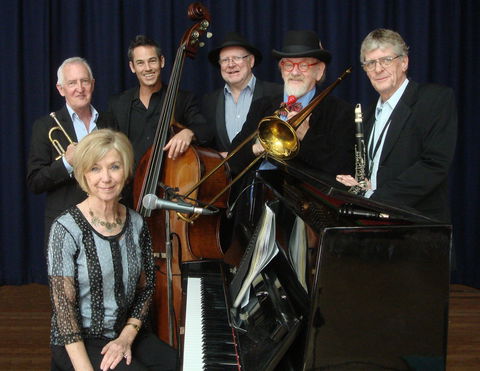 The Caxton Street Jazz Band In The Swigmore Hall At Robert Channon Wines - Perths Hotel 0