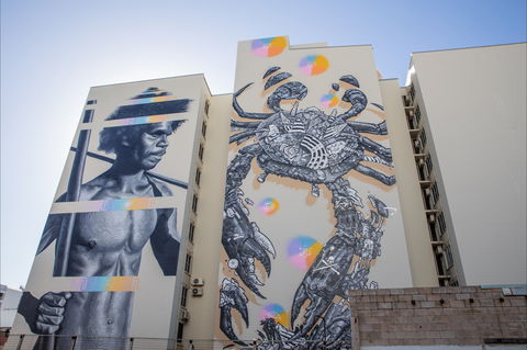Darwin Street Art Festival - Perths Hotel 2