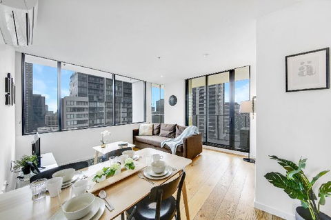 A Stylish 2BR CBD Apt With Beautiful City Views - Perths Hotel 5