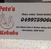 Pete's Kebabs - Perths Hotel