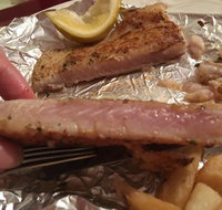 Old Dennis fish chips - Perths Hotel