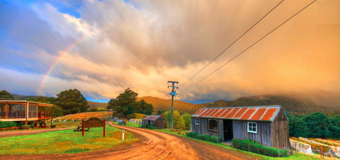 Hartzview Vineyard Heritage Pickers Hut Village - Perths Hotel 0