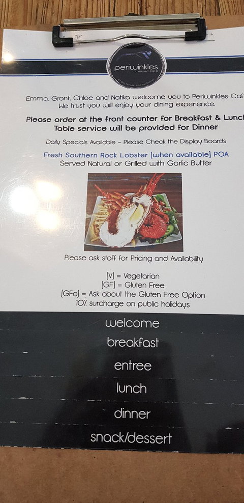 Periwinkles Cafe - Perths Hotel 7