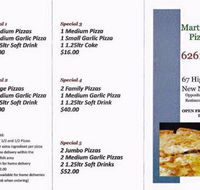 Martin Cash Pizza - Perths Hotel