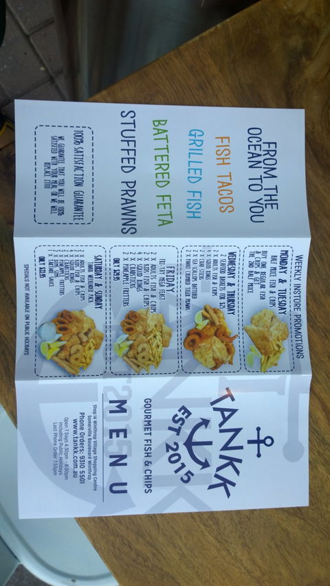 Tankk Gourmet Fish & Chips - Perths Hotel 1