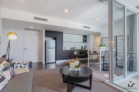 KOZYGURU South Brisbane Kozy Home Feel 1 Bed Free Parking - Perths Hotel 3