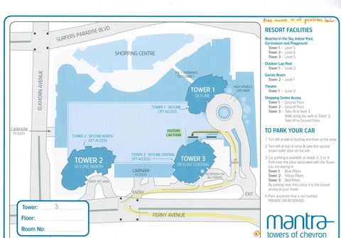 Beach Stay - Ocean & Riverview Resort Chevron Renaissance Central Surfers Paradise - Perths Hotel 30