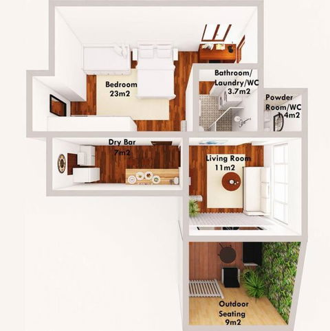 Sandy Bay Escape - Perths Hotel 1
