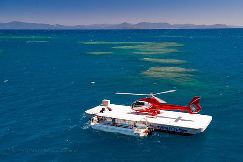 Scenic Helicopter Flight To Moore Reef And Return Snorkeling Cruise From Cairns - Perths Hotel 4