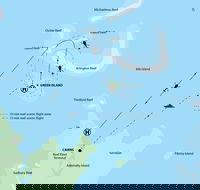 Fly to Green Island - Cruise Return - Perths Hotel