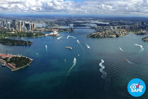 Private Helicopter Flight Over Sydney & Beaches For 2 Or 3 People - 20 Minutes - Perths Hotel 3