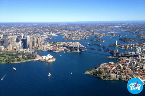 Private Helicopter Flight Over Sydney & Beaches For 2 Or 3 People - 20 Minutes - Perths Hotel 5