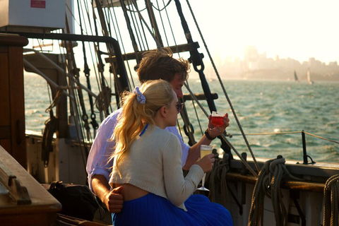 Sydney Harbour Tall Ship Wine & Canapes Evening Cruise - Perths Hotel 1